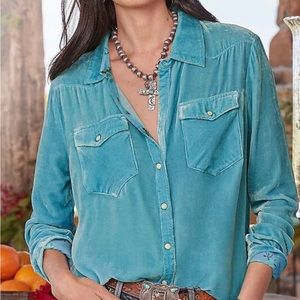 Snap front shirt